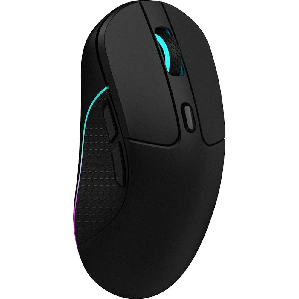 A large main feature product image of Keychron M3 RGB Light Optical Wireless Gaming Mouse - Black