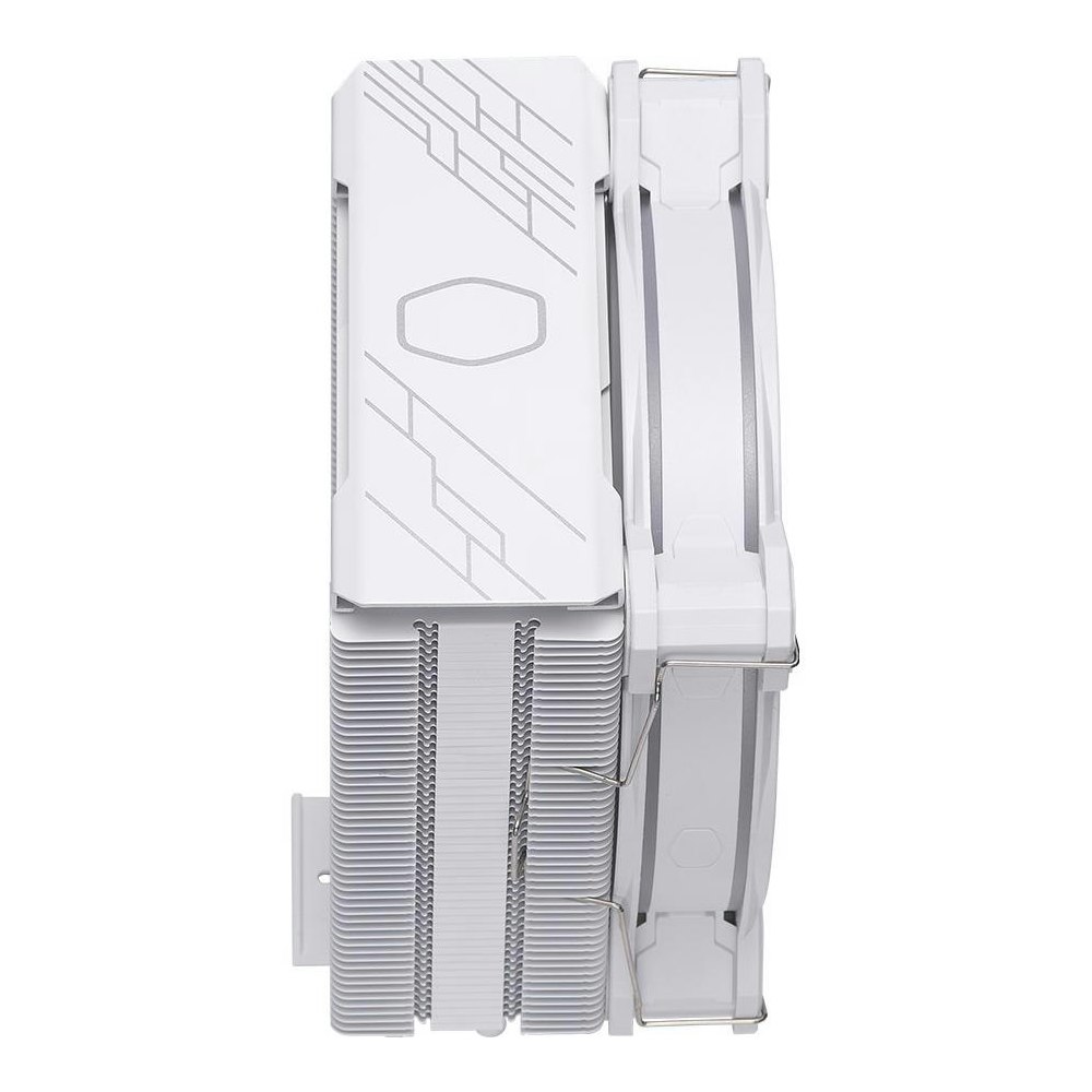 A large main feature product image of Cooler Master Hyper 212 Halo CPU Cooler - White