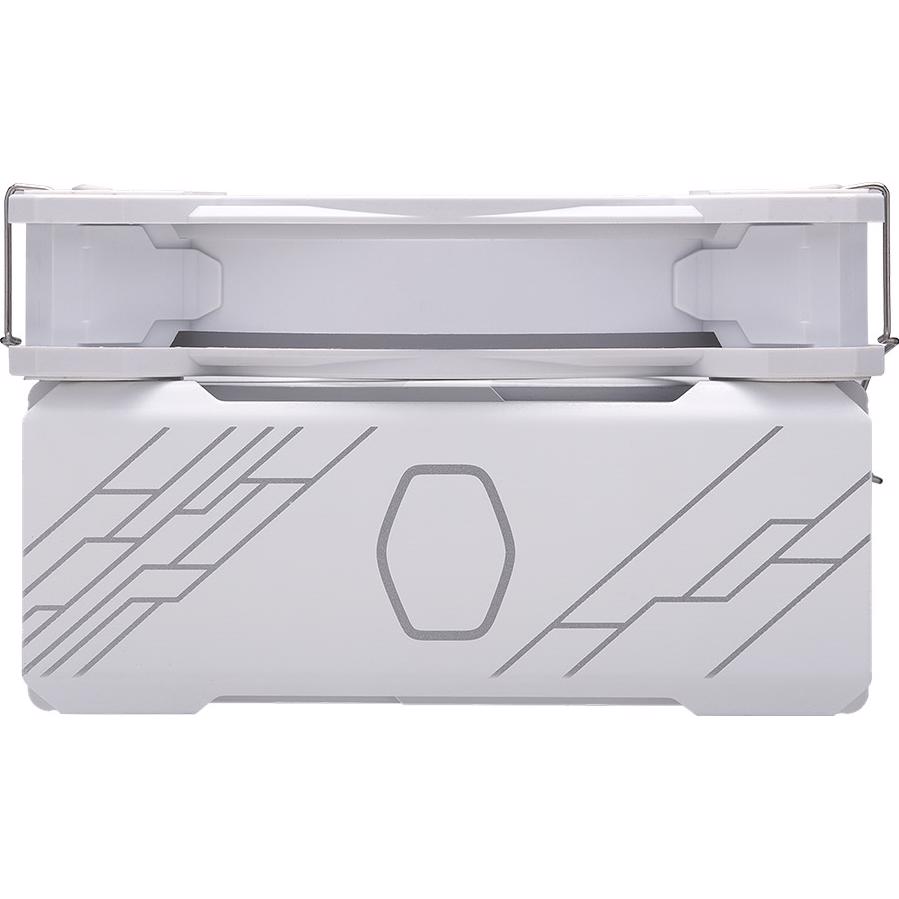A large main feature product image of Cooler Master Hyper 212 Halo ARGB CPU Cooler (White)