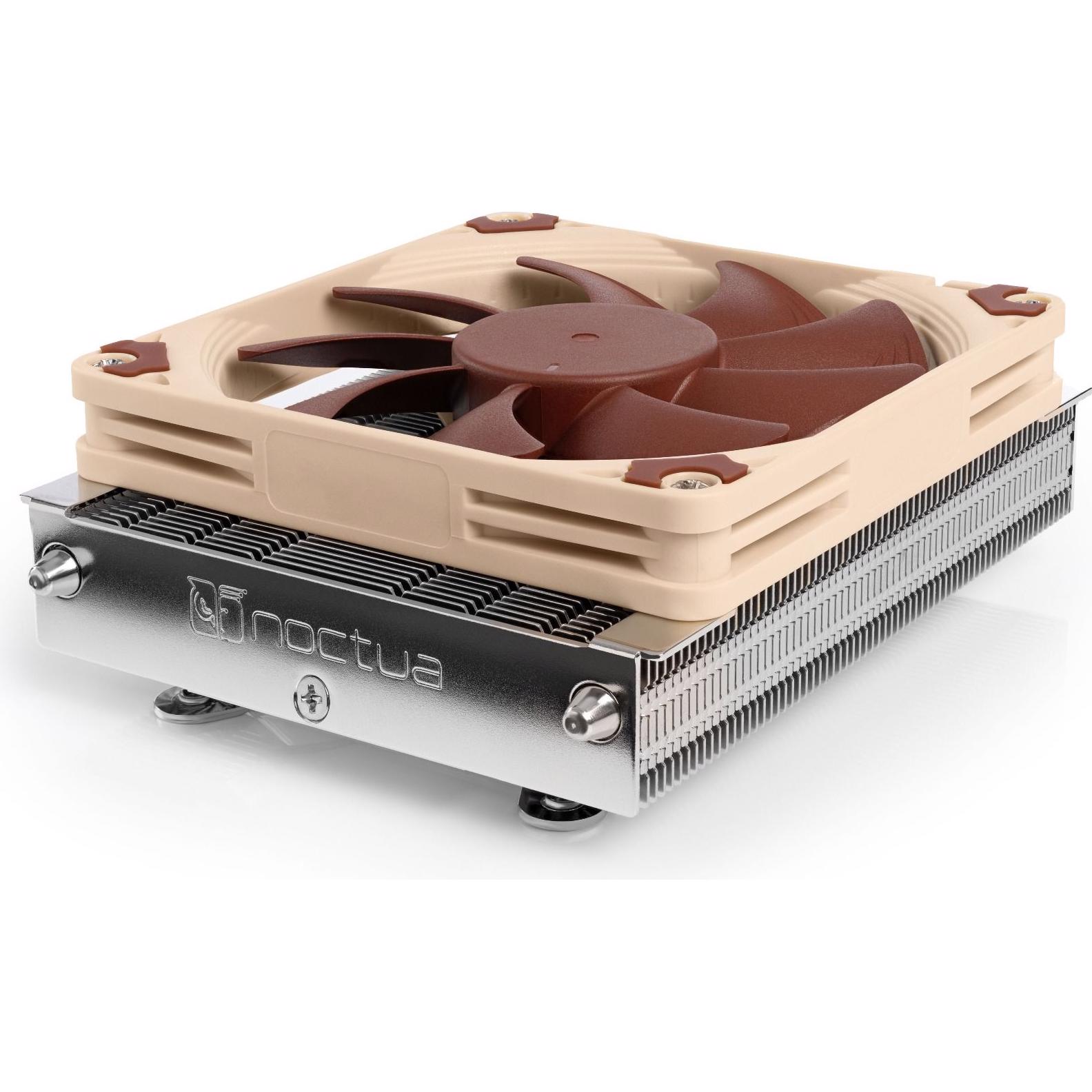 A large main feature product image of Noctua L9a-AM5 Low Profile AM5 CPU Cooler