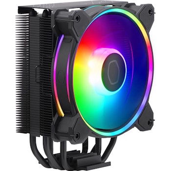 Product image of Cooler Master Hyper 212 Halo CPU Cooler - Black - Click for product page of Cooler Master Hyper 212 Halo CPU Cooler - Black