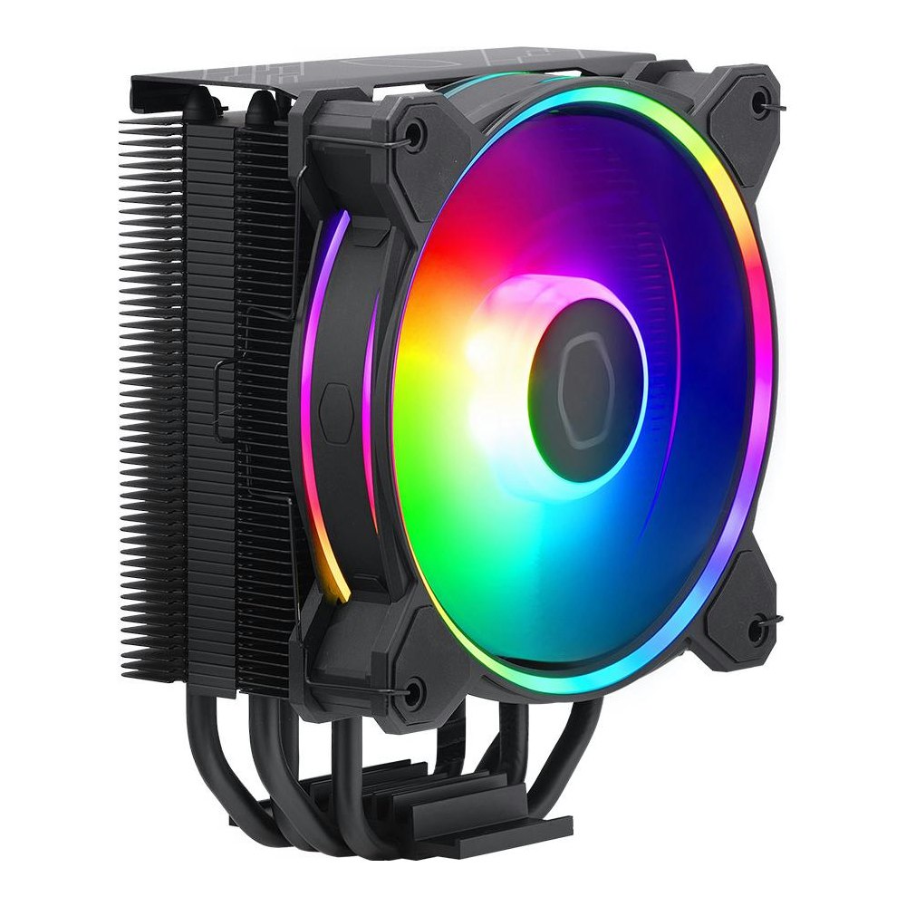 A large main feature product image of Cooler Master Hyper 212 Halo CPU Cooler - Black