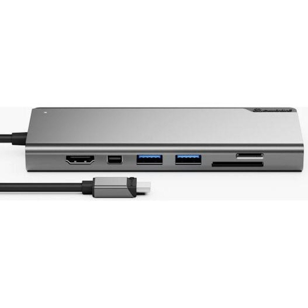 A large main feature product image of ALOGIC USB-C Ultra Dock PLUS Gen 2 with Power Delivery