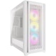 A small tile product image of Corsair iCUE 5000D Airflow Mid Tower Case - True White