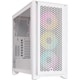 A small tile product image of Corsair iCUE 4000D Airflow Mid Tower Case - True White