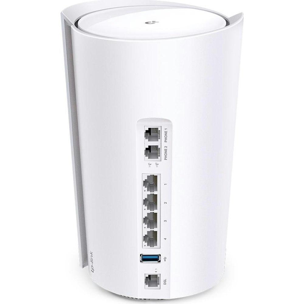 A large main feature product image of TP-Link Deco X73-DSL - AX5400 Wi-Fi 6 VDSL Mesh Unit (1 Pack)