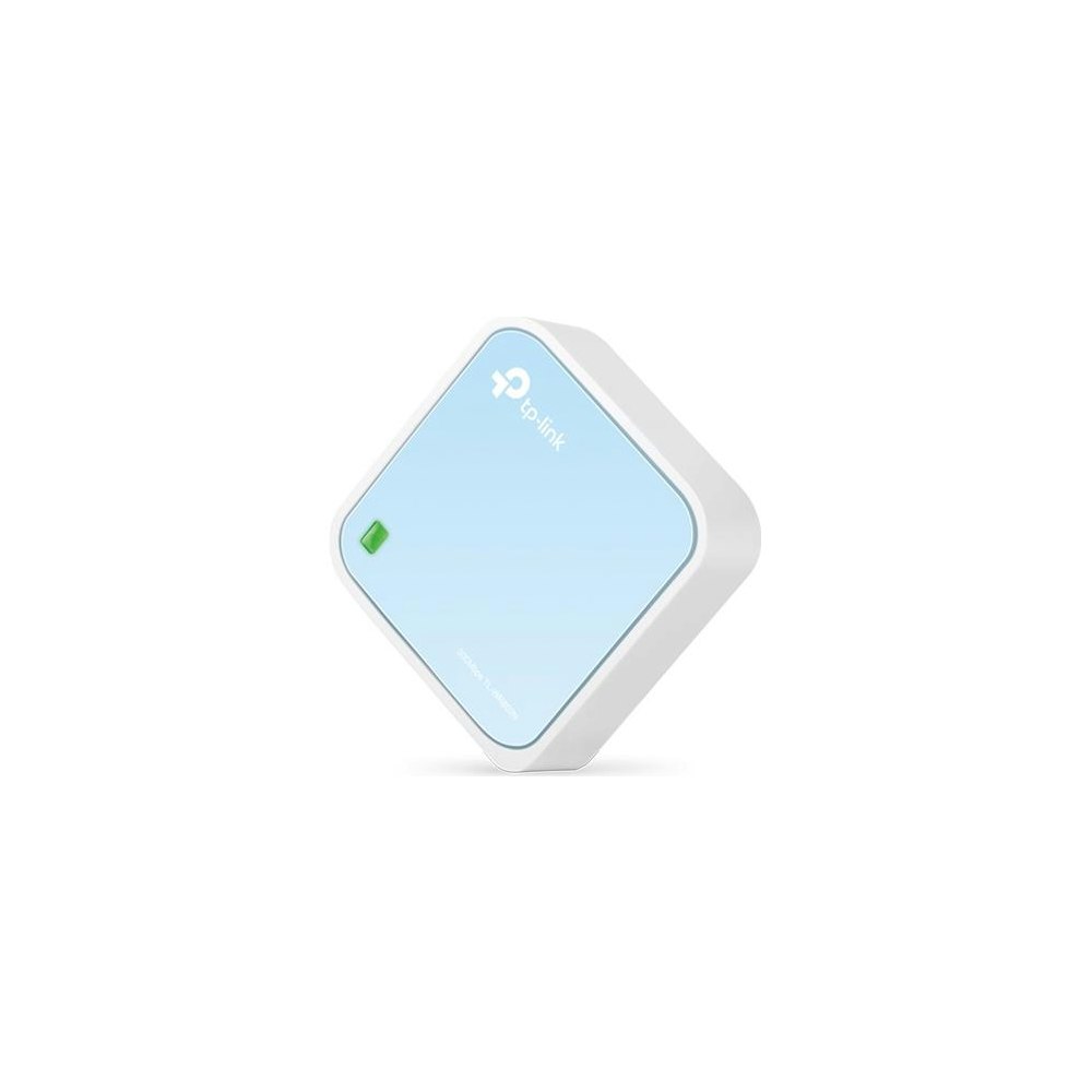 A large main feature product image of TP-Link WR802N - N300 Wi-Fi 4 Nano Router