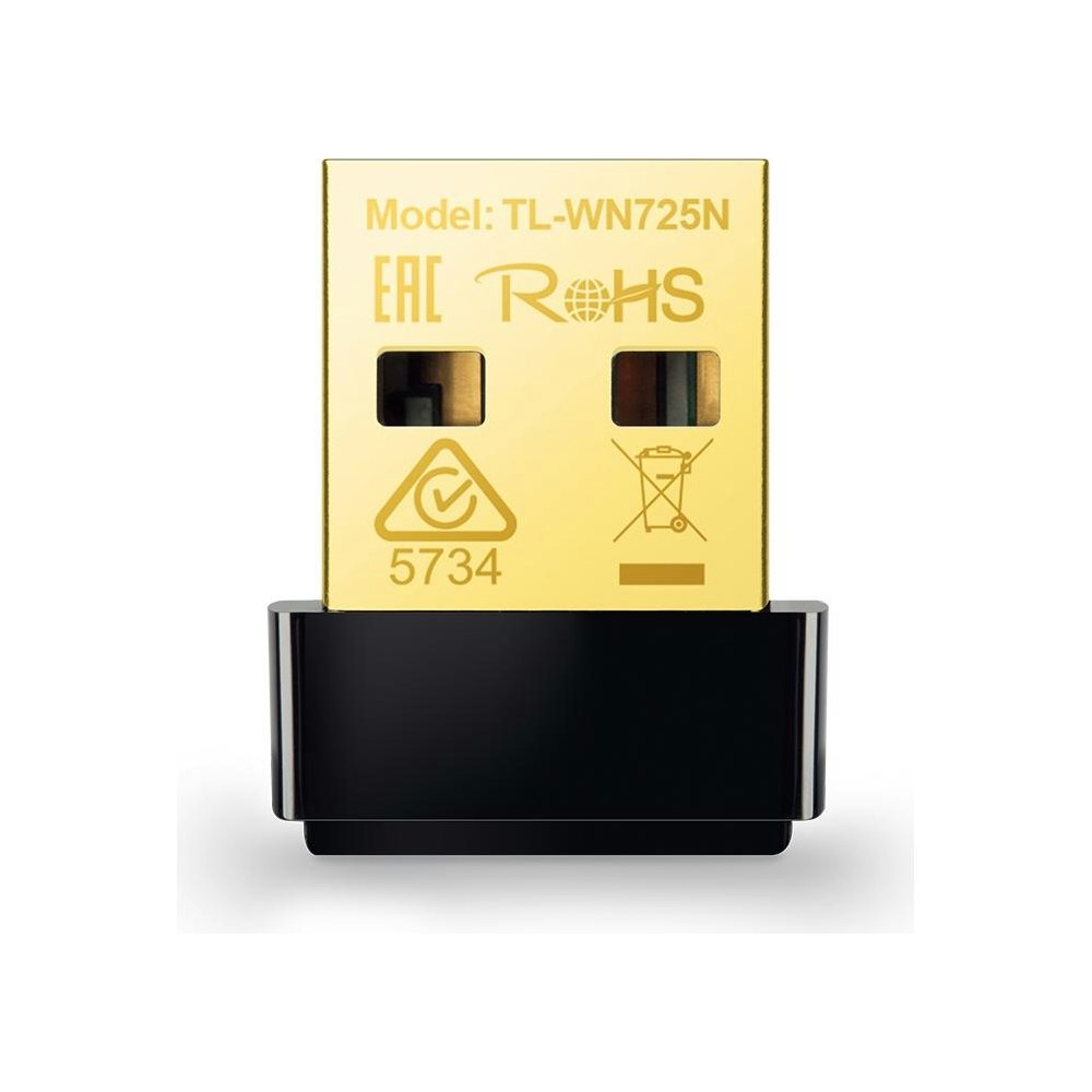A large main feature product image of TP-Link WN725N - N150 Wi-Fi 4 Nano USB Adapter