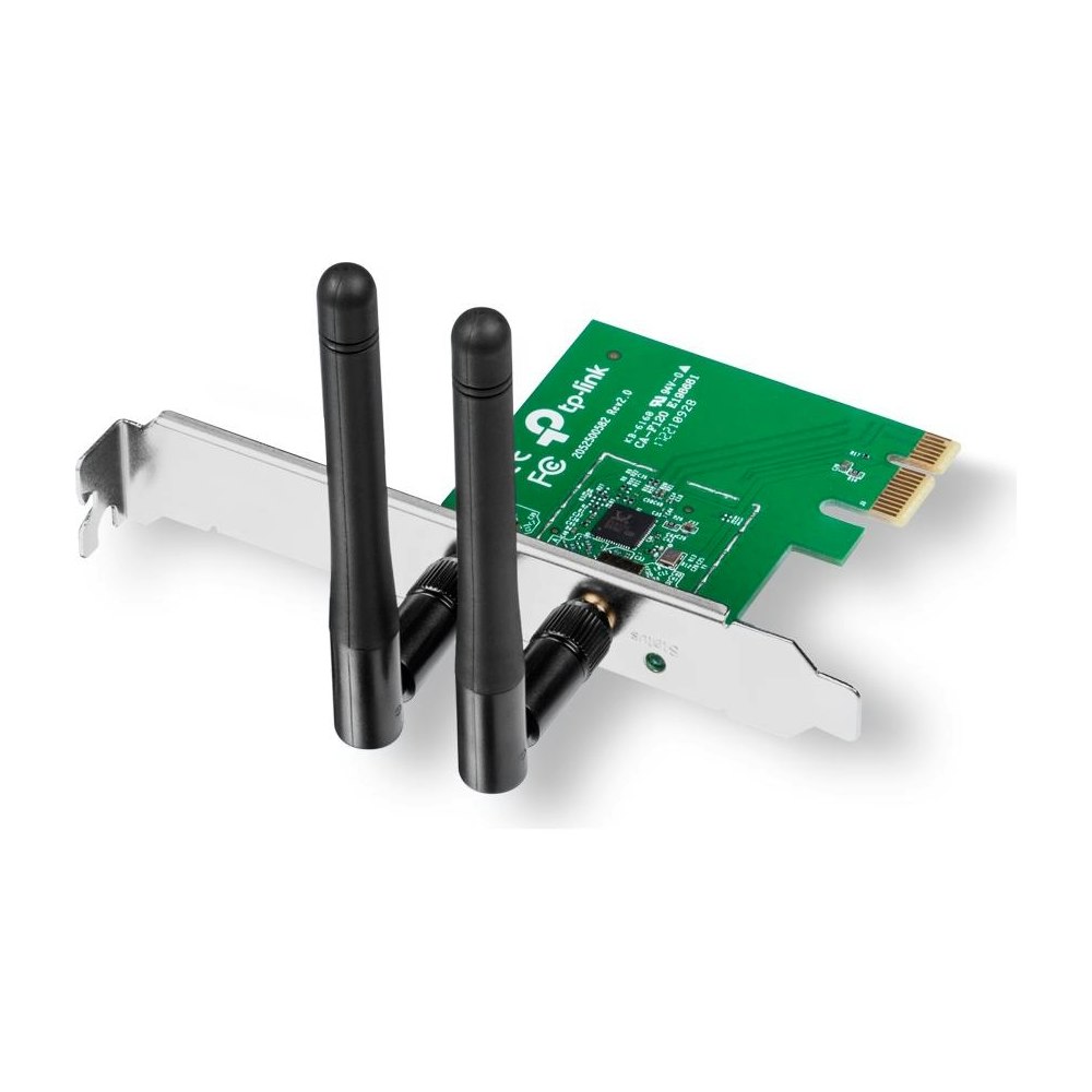 A large main feature product image of TP-Link WN881ND - N300 Wi-Fi 4 PCIe Adapter