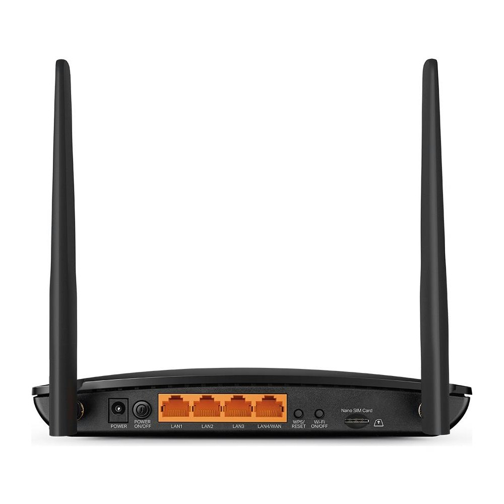 A large main feature product image of TP-Link Archer MR600 - AC1200 Dual-Band 4G+ CAT6 Wi-Fi 5 Router