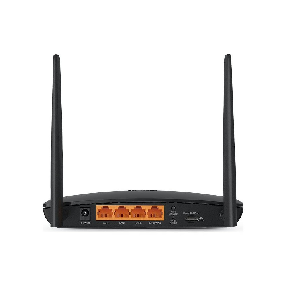 A large main feature product image of TP-Link Archer MR400 AC1200 Wireless Dual Band 4G LTE Router