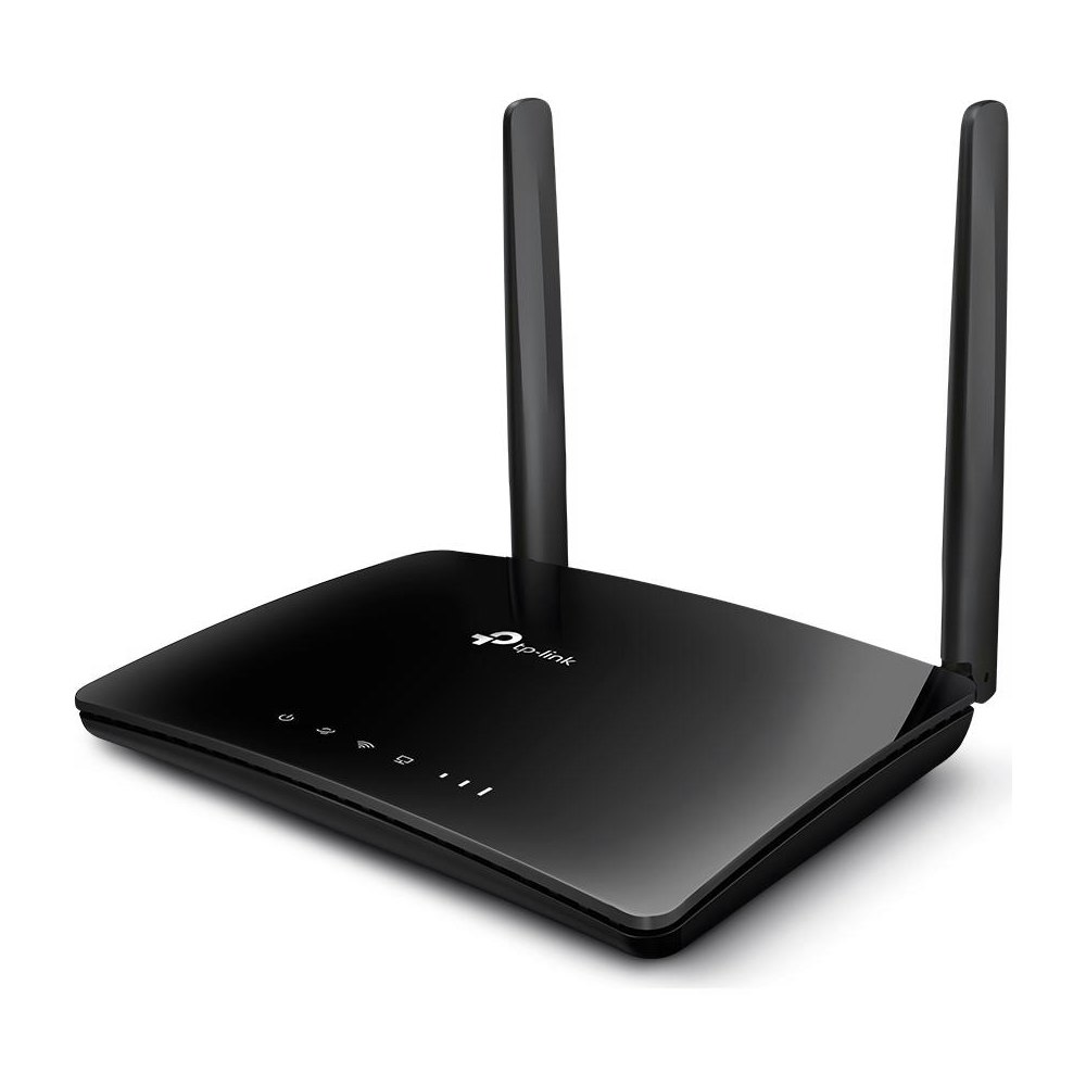 A large main feature product image of TP-Link MR6400 - N300 4G LTE Wi-Fi 4 Router