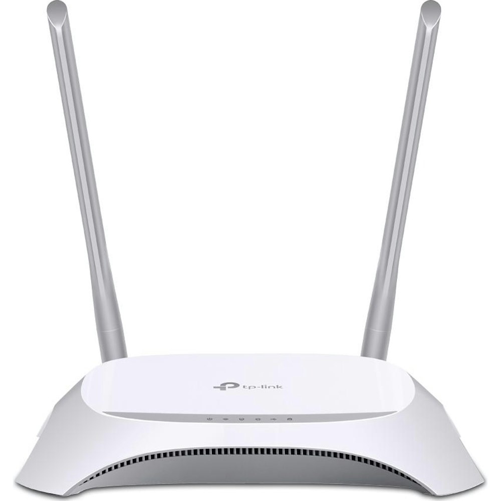 A large main feature product image of TP-Link MR3420 - N300 3G/4G Wi-Fi 4 Router