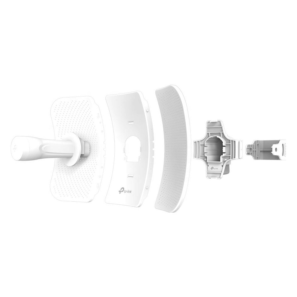 A large main feature product image of TP-Link Pharos CPE605 - 5GHz 150Mbps 23dBi Outdoor CPE