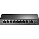 A small tile product image of TP-Link SF1009P - 9-Port 10/100Mbps Desktop Switch with 8-Port PoE+