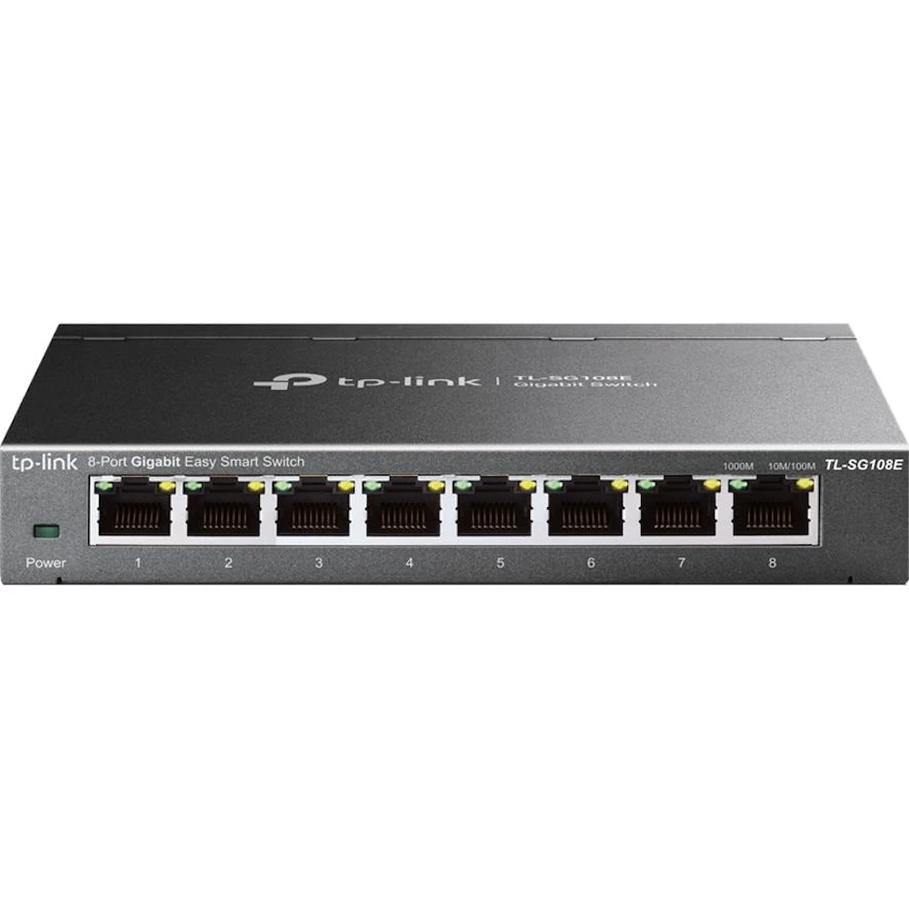 TP-Link SG108E - 8-Port Gigabit Easy Smart Switch