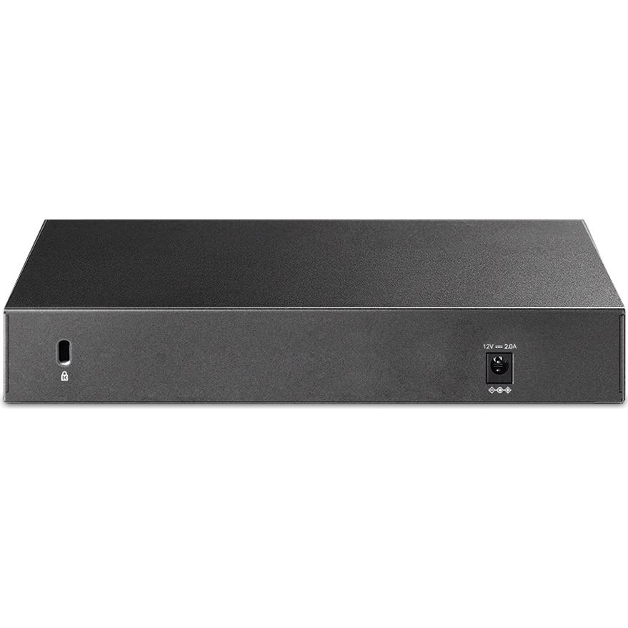 A large main feature product image of TP-Link SX105 - 5-Port 10GbE Desktop Switch