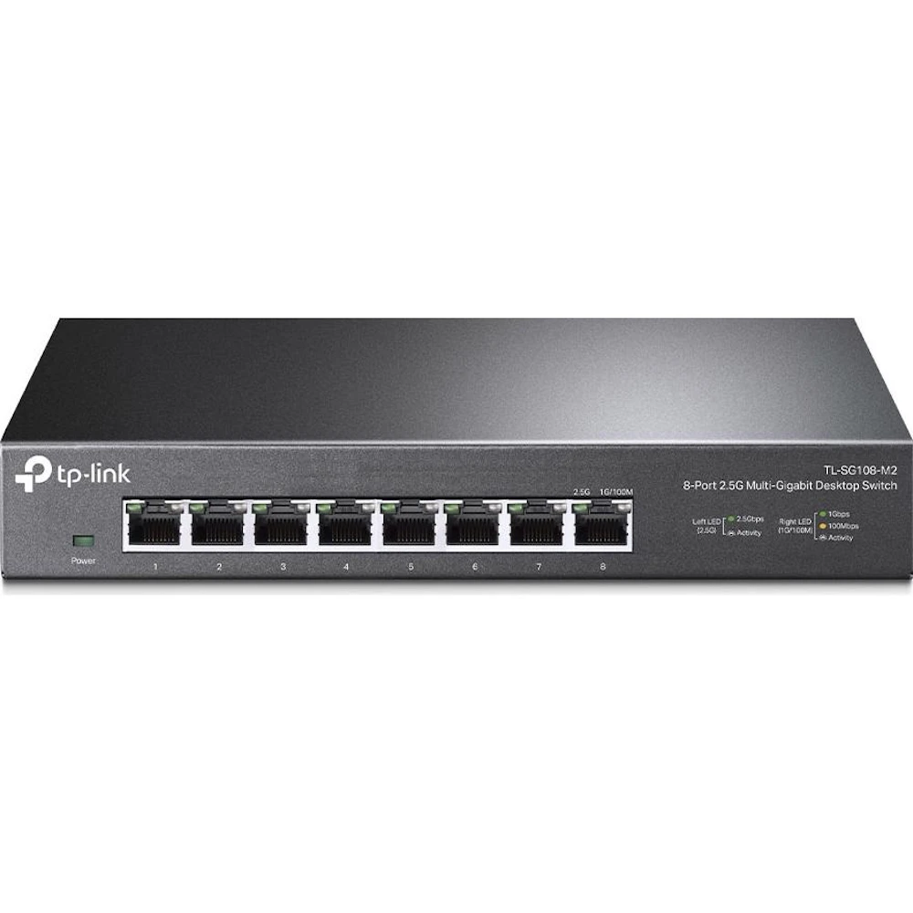 TP-Link SG108-M2 - 8-Port 2.5GbE Desktop Switch
