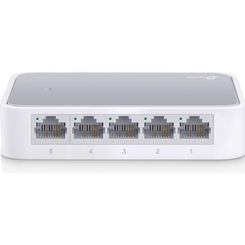 Product image of TP-Link SF1005D - 5-port 10/100Mbps Mini Desktop Switch - Click for product page of TP-Link SF1005D - 5-port 10/100Mbps Mini Desktop Switch