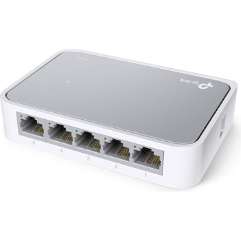 Product image of TP-Link SF1005D - 5-port 10/100Mbps Mini Desktop Switch - Click for product page of TP-Link SF1005D - 5-port 10/100Mbps Mini Desktop Switch