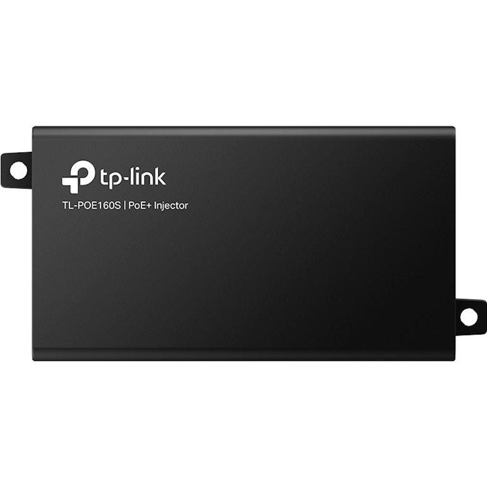 A large main feature product image of TP-Link POE160S - PoE+ Injector