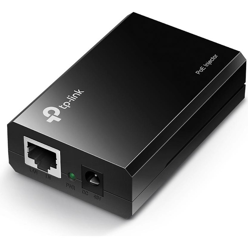 A large main feature product image of TP-Link POE150S - PoE Injector