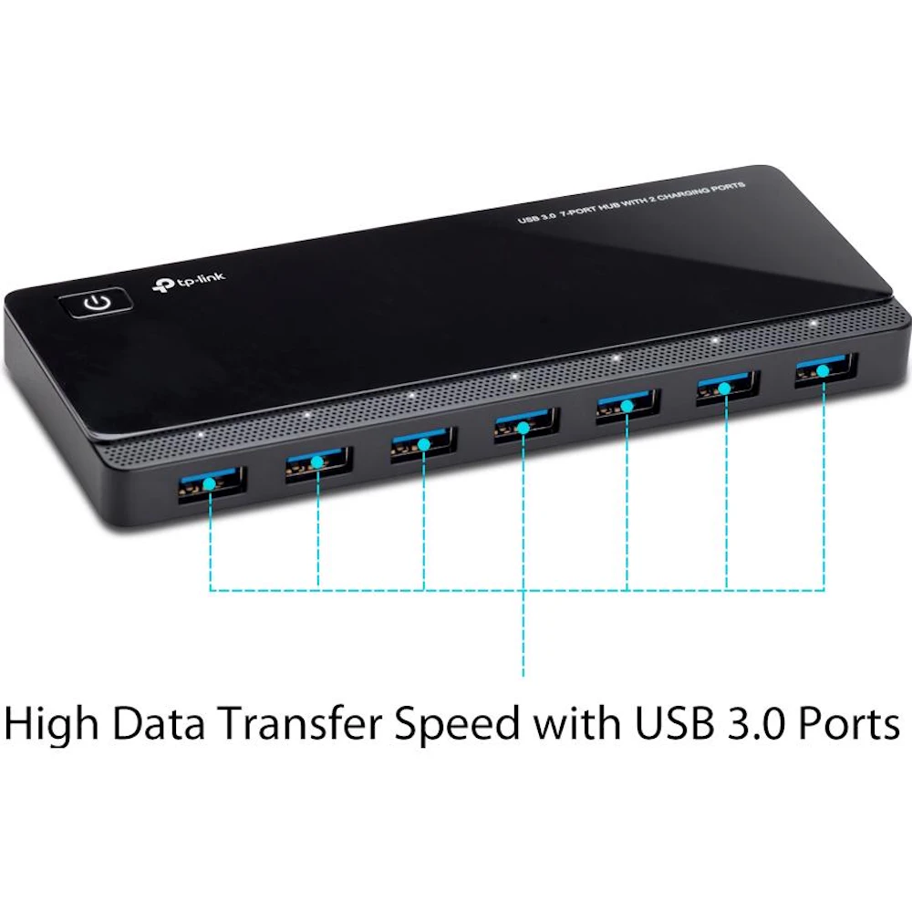 TP-Link UH720 - 7-Port USB 3.0 Hub with Charging