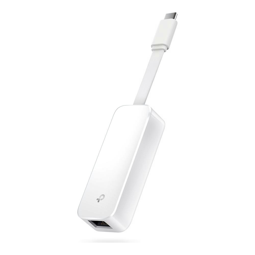 A large main feature product image of TP-Link UE300C - USB Type-C to Gigabit Ethernet Network Adapter