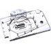 A product image of Bykski RTX 4090 RBW GPU Waterblock for ASUS ROG Strix-X & ASUS TUF  w/ Backplate