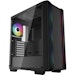 A product image of DeepCool CC560 ARGB Mid Tower Case - Black