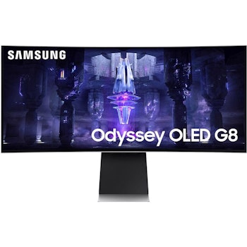 Product image of Samsung Odyssey OLED G8 34" Curved 1440p Ultrawide 175Hz QD-OLED Monitor - Click for product page of Samsung Odyssey OLED G8 34" Curved 1440p Ultrawide 175Hz QD-OLED Monitor