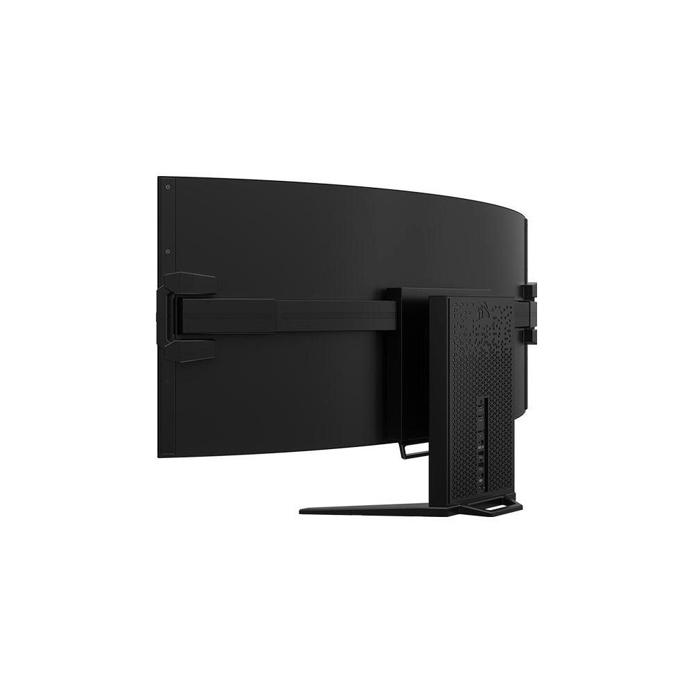 A large main feature product image of Corsair Xeneon Flex 45WQHD240 45" Curved UWQHD Ultrawide 240Hz OLED Monitor