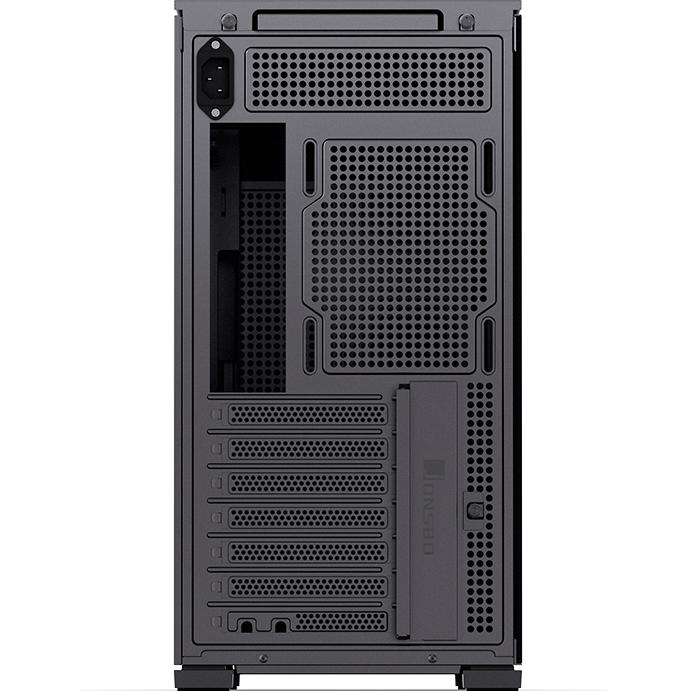 A large main feature product image of Jonsbo D41 MESH 35.4L Compact ATX Case w/ LCD (Black)