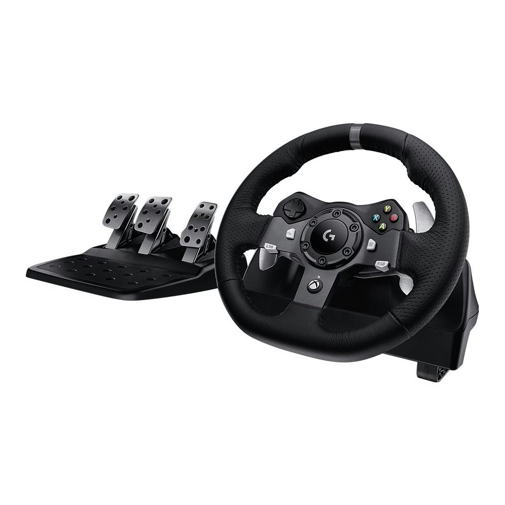 A large main feature product image of Logitech G920 Driving Force Racing Wheel for Xbox and PC