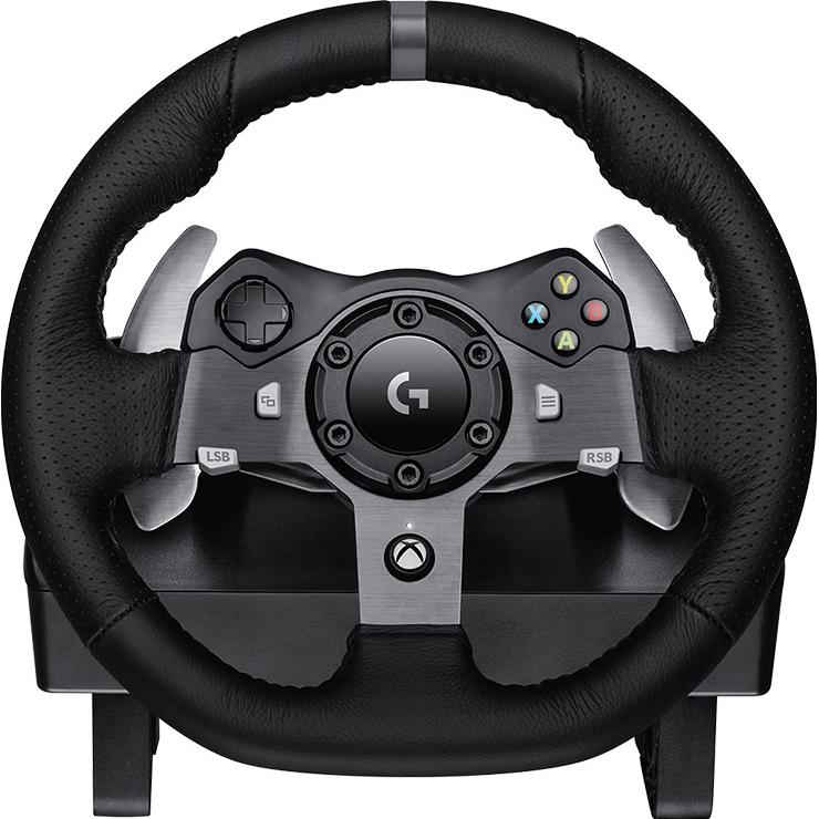 A large main feature product image of Logitech G920 Driving Force Racing Wheel for Xbox and PC