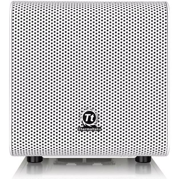A large main feature product image of Thermaltake Core V1 SFF Case - Snow