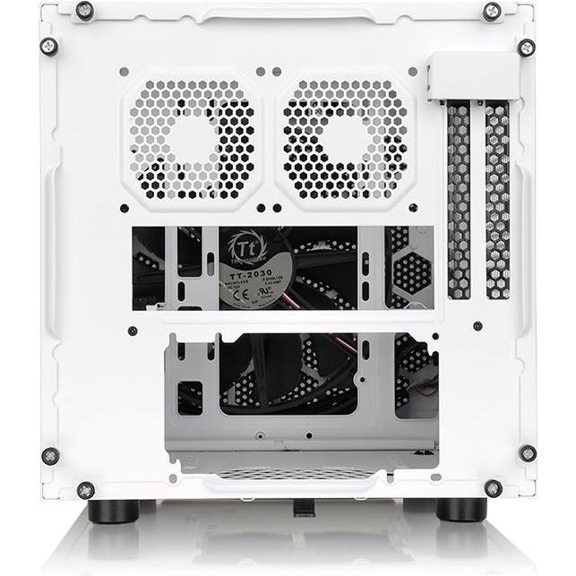 A large main feature product image of Thermaltake Core V1 SFF Case - Snow