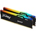 A product image of Kingston 64GB Kit (2x32GB) DDR5 Fury Beast RGB C40 5200MHz - Black