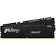 A small tile product image of Kingston 64GB Kit (2x32GB) DDR5 Fury Beast AMD EXPO C36 6000MHz - Black