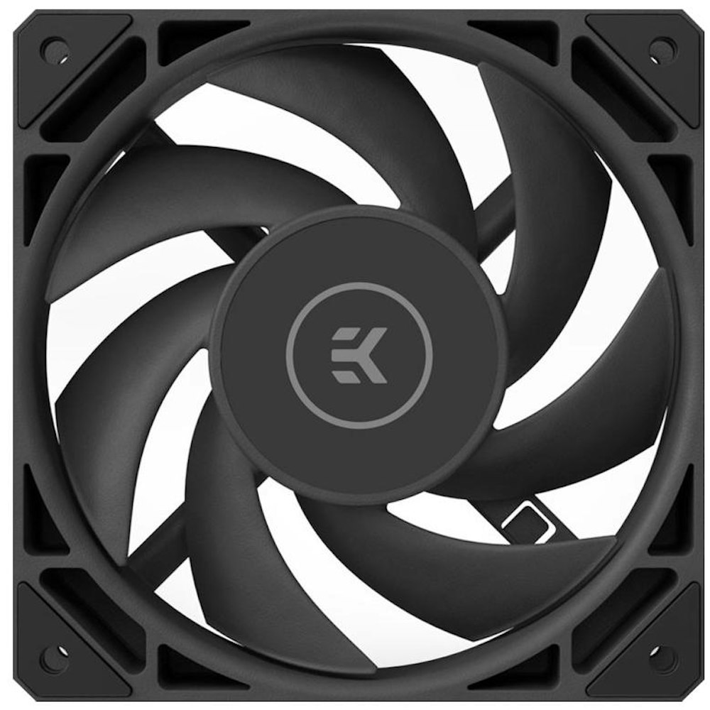 A large main feature product image of EK Loop FPT 120mm Fan - Black 