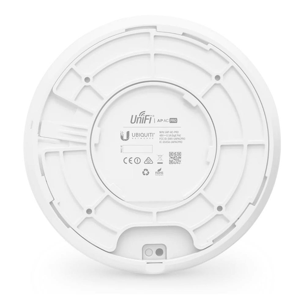 A large main feature product image of Ubiquiti UniFi Access Point AC Pro V2