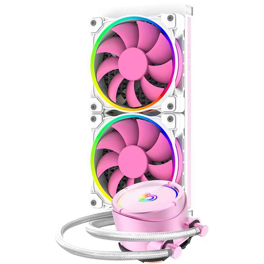 ID-COOLING PinkFlow 240 V2 Addressable RGB AIO CPU Liquid Cooler