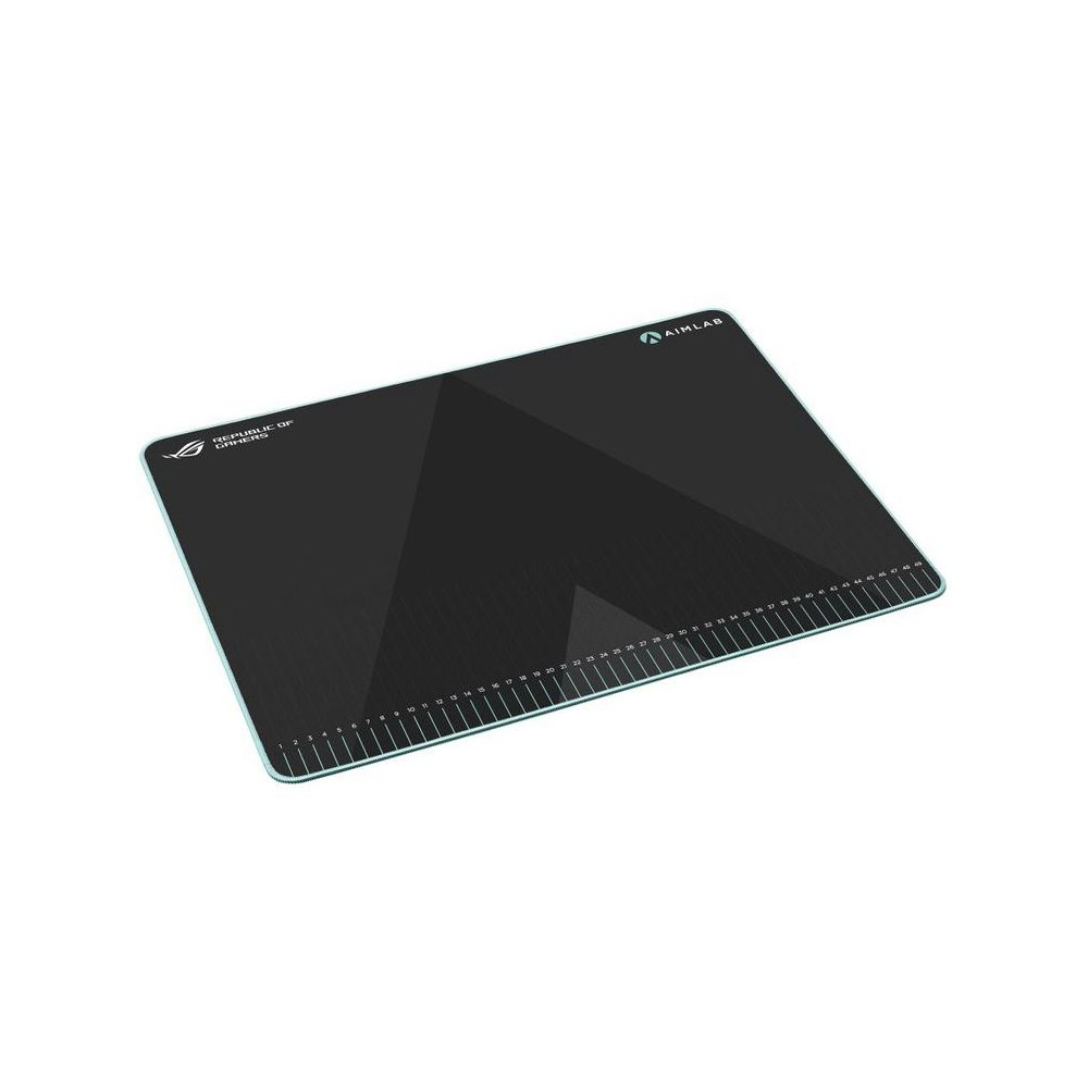 A large main feature product image of ASUS ROG Hone Ace Aim Lab Edition Mousemat