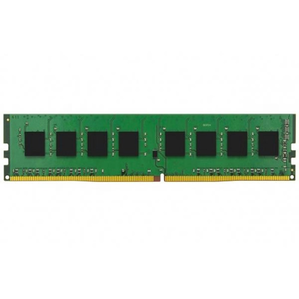 A large main feature product image of Kingston 8GB Single (1x8GB) DDR4 C22 3200MHz