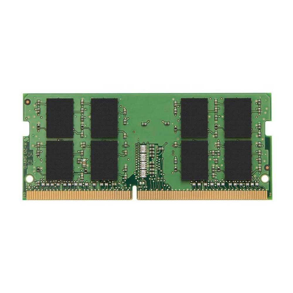 A large main feature product image of Kingston 8GB Single (1x8GB) DDR4 SO-DIMM C19 2666MHz 