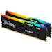 A product image of Kingston 32GB Kit (2x16GB) DDR5 Fury Beast RGB C40 6000MHz - Black