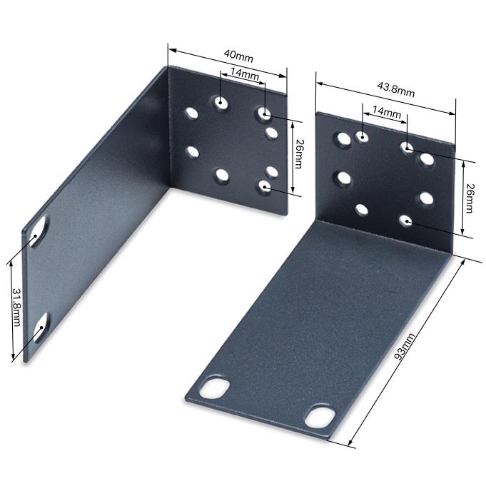 A large main feature product image of TP-Link Rack Mount Kit for 13-inch Switches