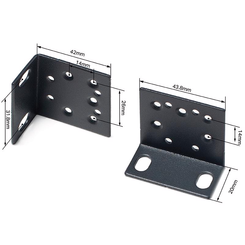 A large main feature product image of TP-Link Rack Mount Kit for 19-inch Switches 