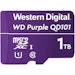 A product image of WD Purple Surveillance microSD Card - 1TB