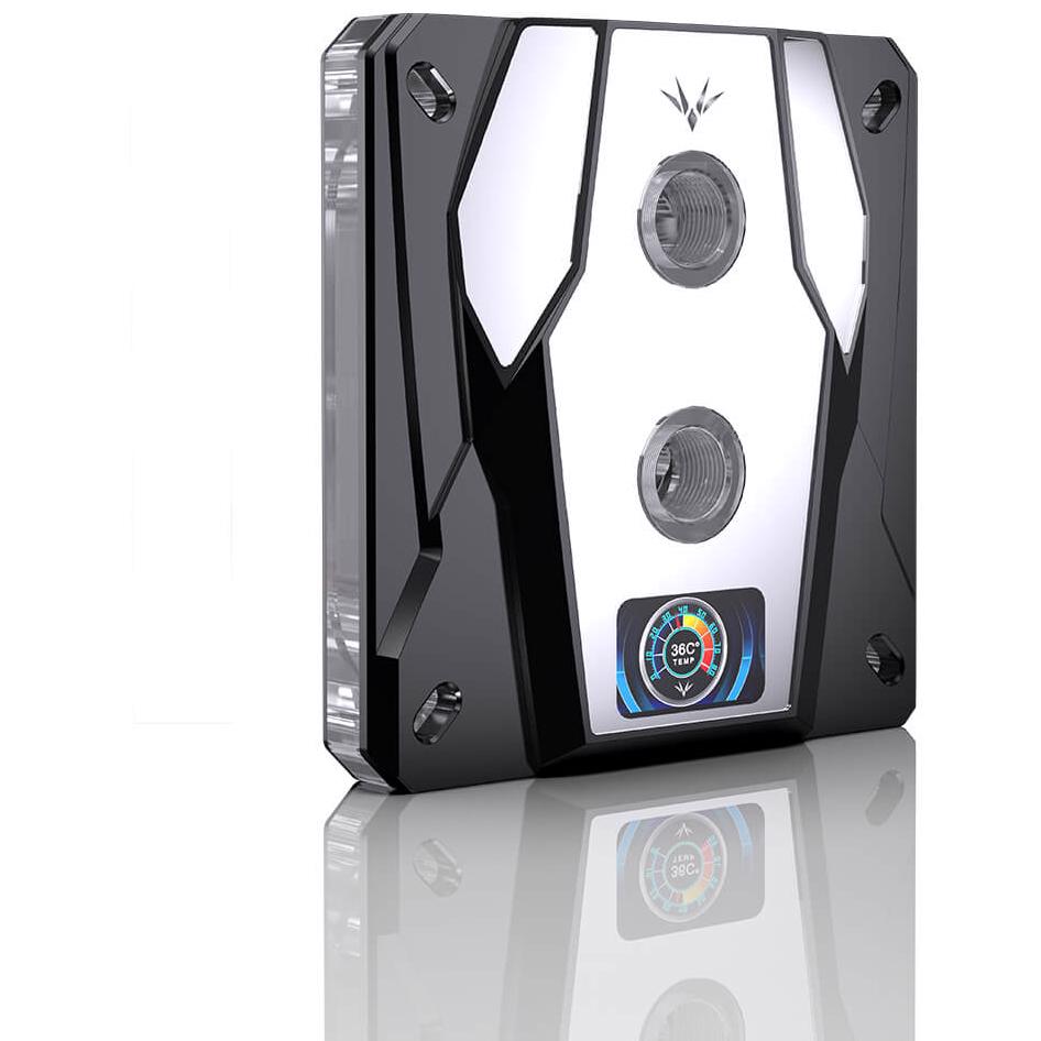 A large main feature product image of Bykski Granzon GAIS Intel CPU Water Block